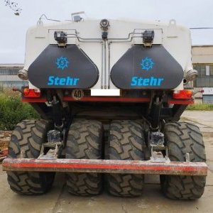 foto 18t boden Stabil frase 10m3 Stehr+ Fendt Traktor+ kipper tandem