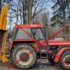 foto maher seite zu traktor arm mulcher (renovation)