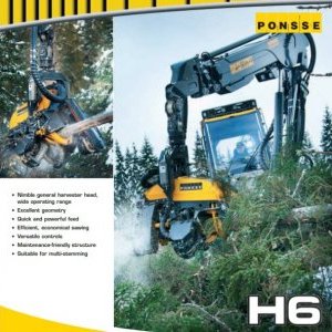 foto Ponsse H6 Harvesterkopf (2023 Renovierung)