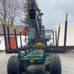 foto 5.45t lade 4.5t/5m3 forwarder kette+passe 8x8 wald 9.95t forst ENTRACON Delaware