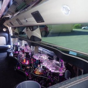 foto 8.7m party limo 9sitze LPG Hummer limusine