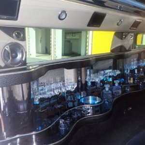 foto 8.7m party limo 9sitze LPG Hummer limusine