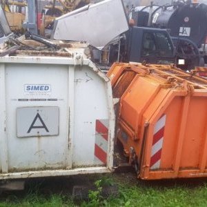 foto mullsamm presse 2.5+3.5 m3 aufbau fur Multicar M25 M26 M30